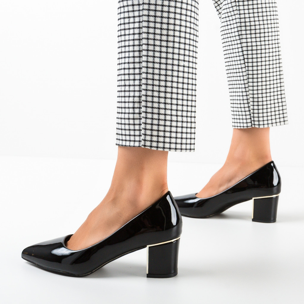 Pantofi dama Coles Negri - Pantofi cu toc